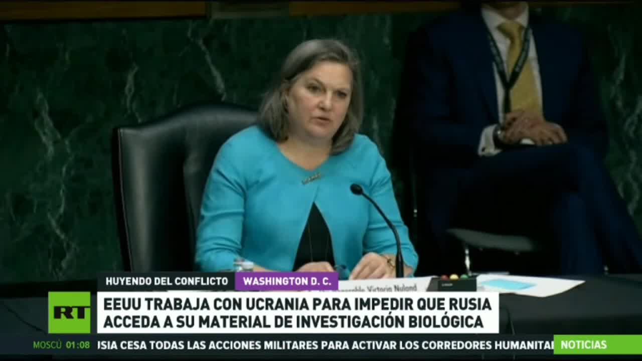 GOBIERNO DE BIDEN CONFIESA LABORATORIOS EN UCRANIA