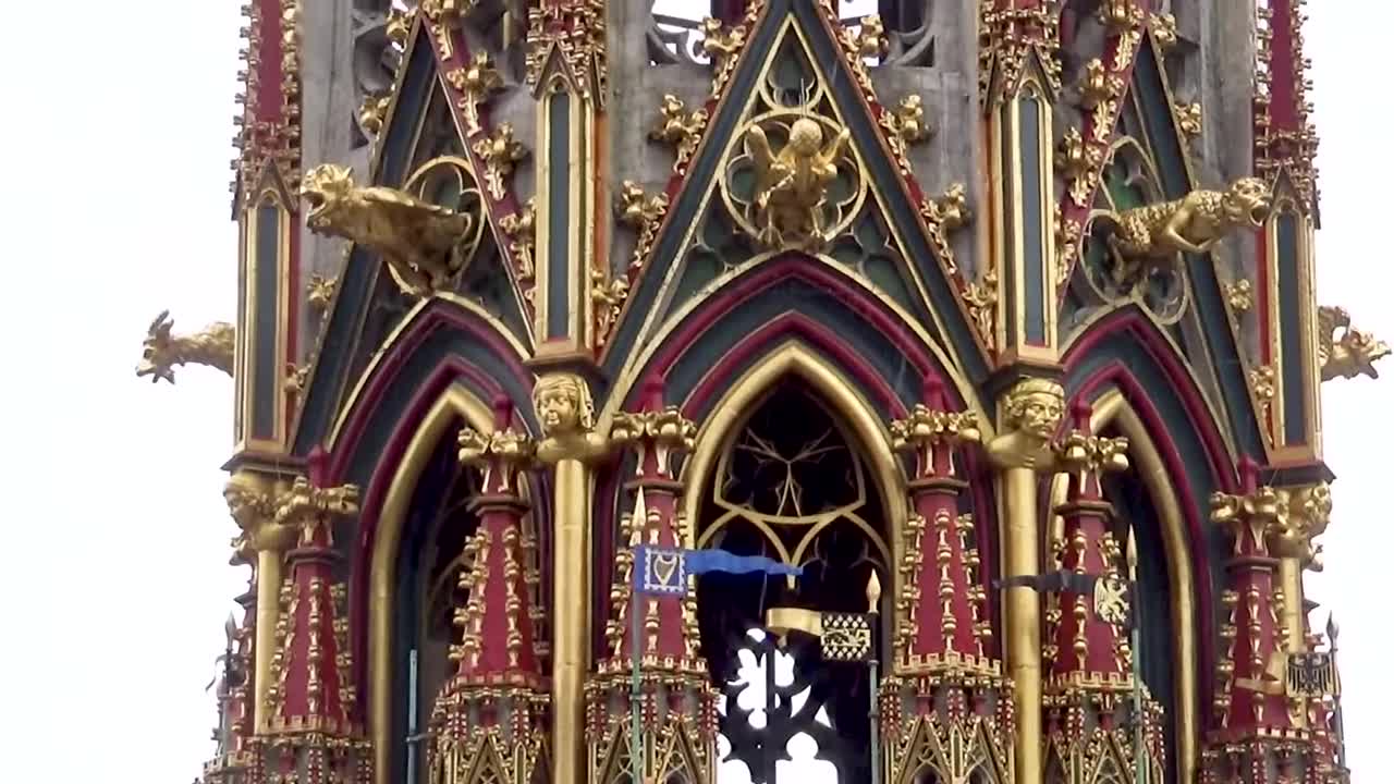 Schöner Brunnen, Nuremberg, Middle Franconia, Bavaria, Germany, Europe