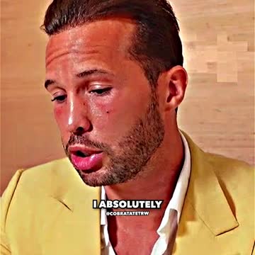 Tristan Tate on early marriage