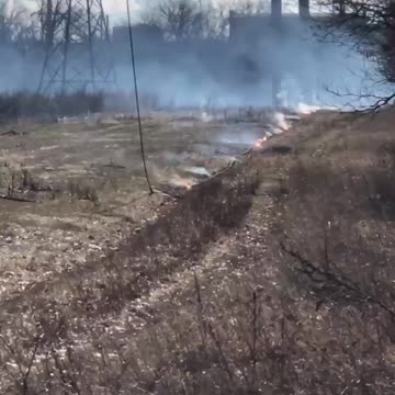 The whole is deliberately beaten at an electrical substation in the Petrovsky district of Donetsk.