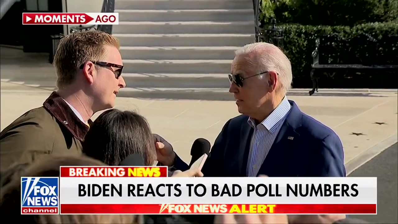 CHECK THE POLLS, JACK! BIden, Doocy in Tense Exchange Over Joe's Polling Numbers