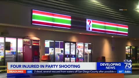 4 people shot at party in Hawthorne