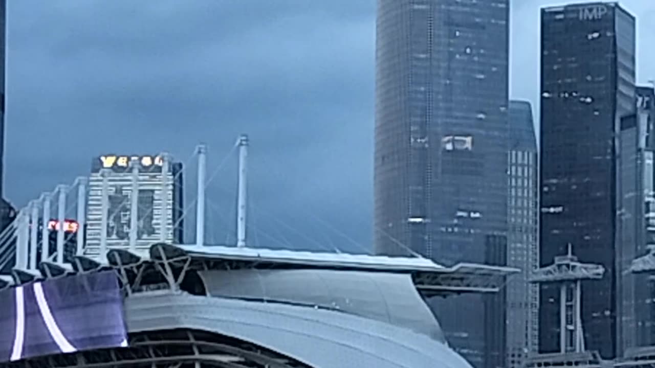 A short look at Zhujiang New Town, Guangzhou, Guangdong, China