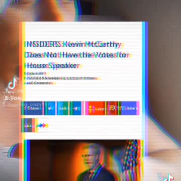 Kevin McCarthy does not have the votes to be house speaker