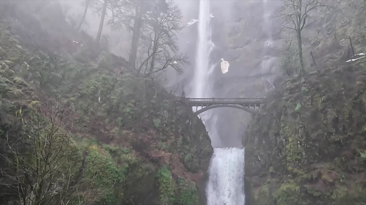 Multnomah & Wahkeena Falls Feburary 2024