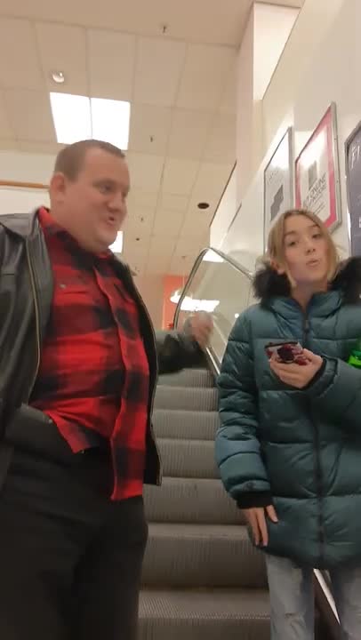 Escalator of Life Video Scene Reenactment Take 2