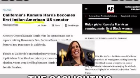 How the fake MSM reported on Kamala Harris