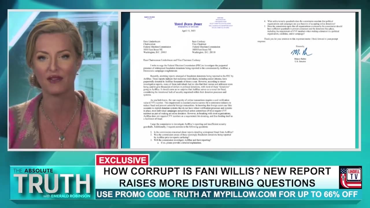 Holy shit Fanni Willis received around $168k dollars in unlawful campaign funds.