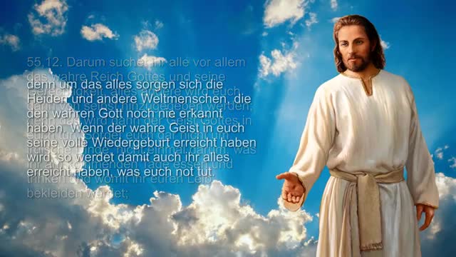 Jesus erklärt das alte und neue Jerusalem ❤️ Das Grosse Johannes Evangelium durch Jakob Lorber