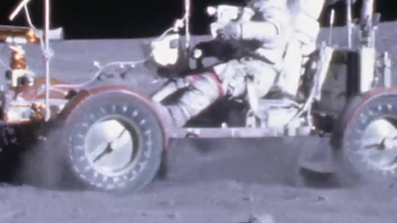 In 1971 NASA put a car on the moon Remix Waa