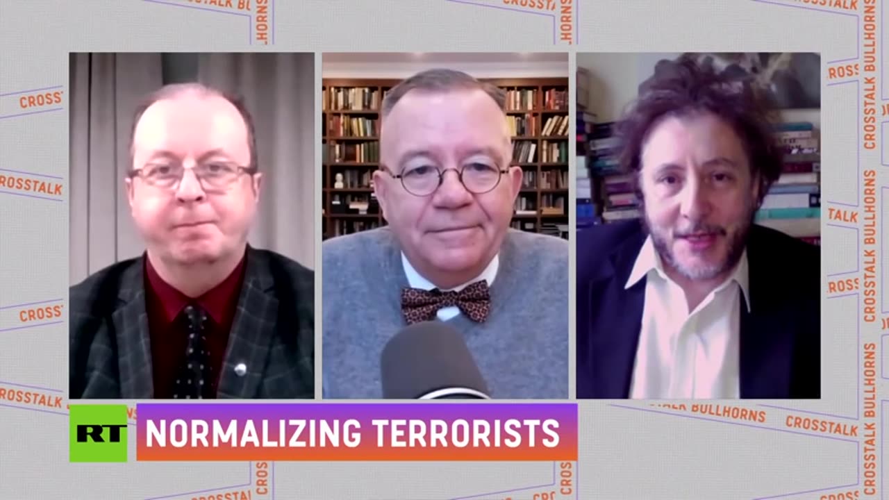 CrossTalk Bullhorns: Normalizing terrorists