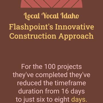 Flashpoint's Innovative Construction Approach