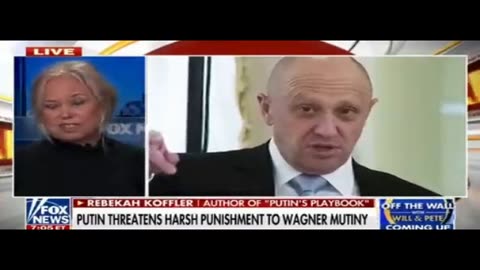 She suggests Prigozhin 'the mercenary' may have come in contact with the CIA to strike a deal.