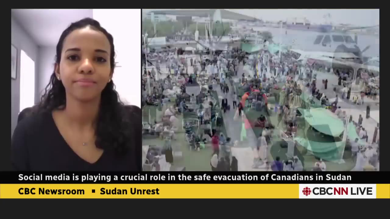 Window closing on Sudanese evacuations, Ottawa says. Canadians are using social media to co-ordinate