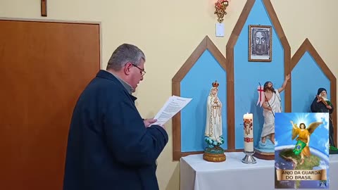 Paróquia Sagrada Face de Tours - 1° Dia Novena Anjo da Guarda do Brasil