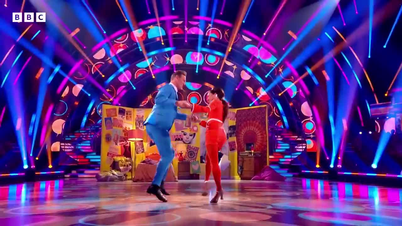 Tony Adams & Katya Jones Jive to Land of 1000 Dances by Wilson Pickett ✨ BBC Strictly 2022