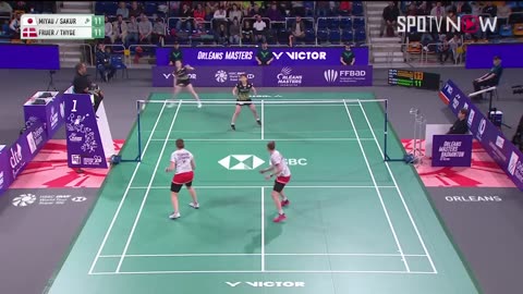 highlights - FRUERG/ THYGE vs MIYAU/ SAKURA - Orleans masters 2023