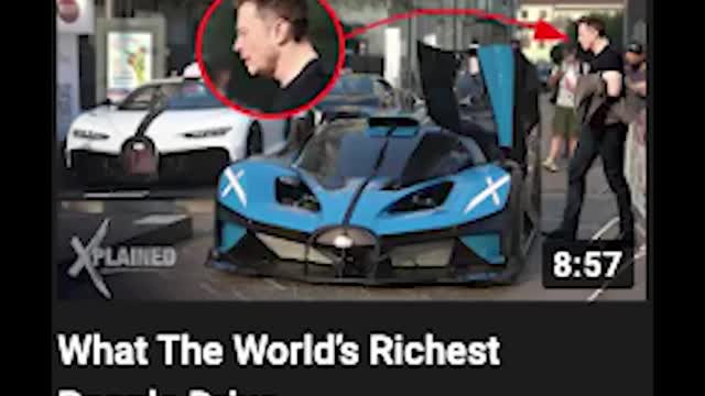 This is how rich elon musk is! 🤯