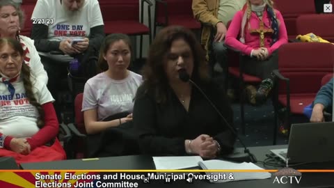 EXPLOSIVE testimony today at the Sen. Elections and House Oversight hearings by Jackie Berger