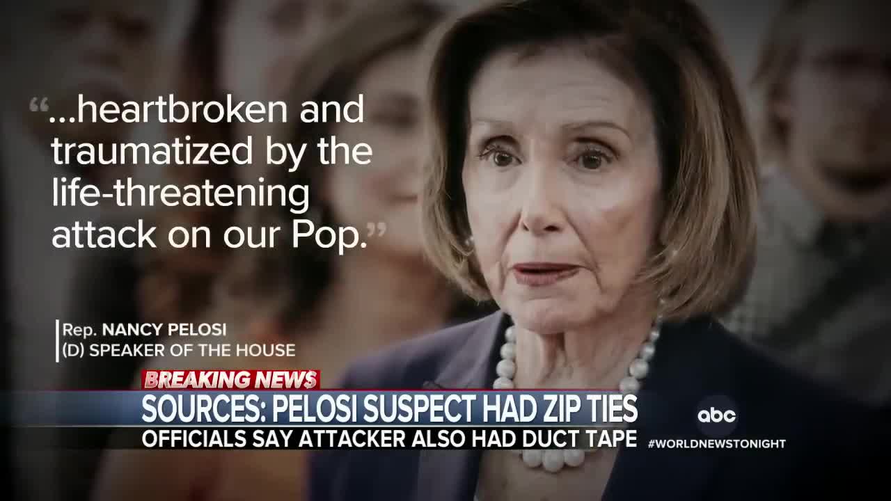 More insight into Pelosi attacker