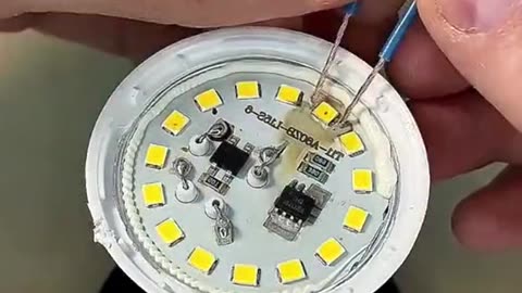 How to repair LED Bulb Trick