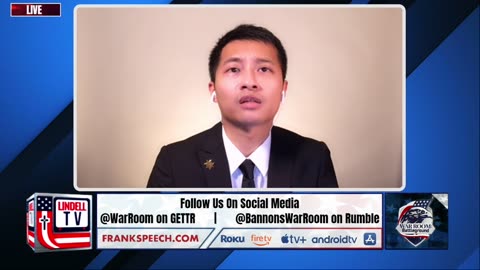 Chris Chen Joins WarRoom To Discuss Upcoming Election In Taiwan