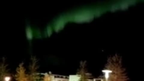 Aurora Borealis sighting Whitehorse Yukon September 2022