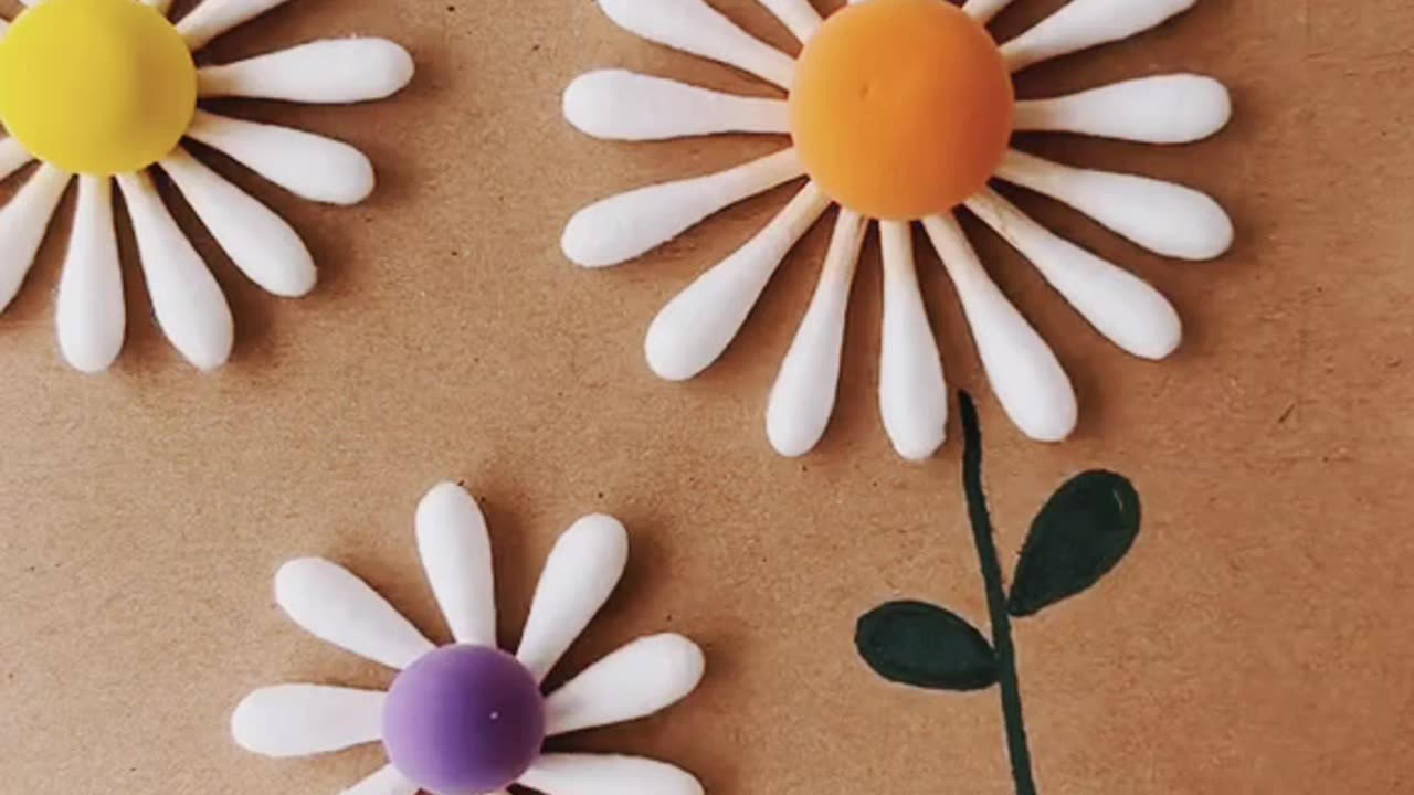 Hand made flower craft