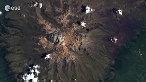 Earth from Space: Mount Kenya