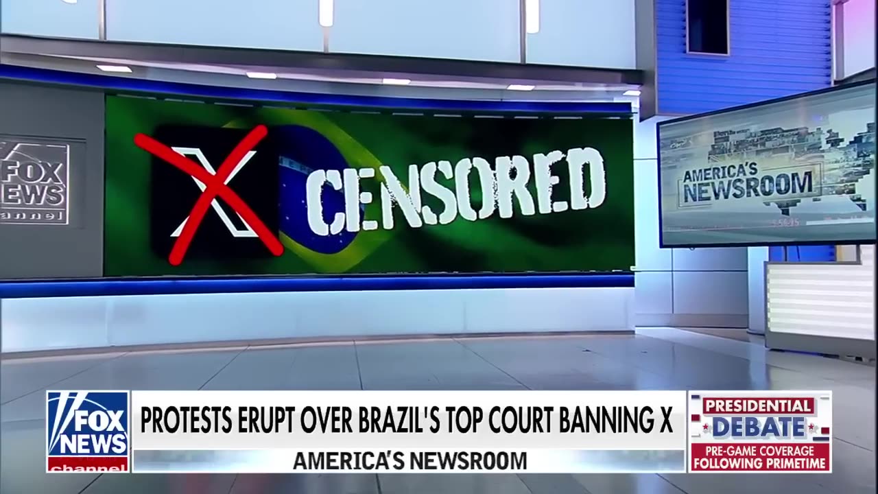 Journalist warns Brazil's ban on X is censorship 'taken to the next level' 'Very scary'