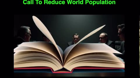 Call to Reduce World Population