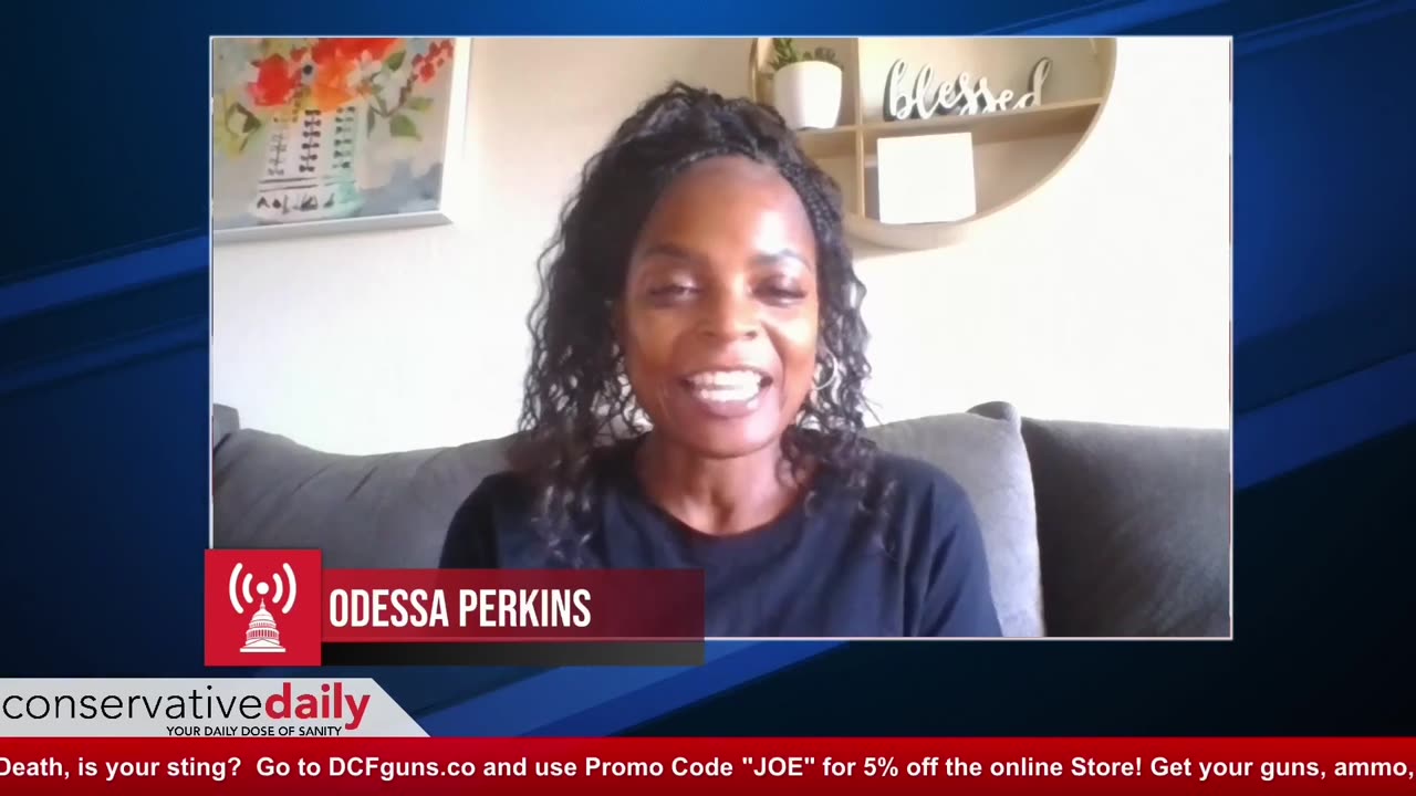 Conservative Daily Shorts: Odessa Intro And Her Story w Odessa Perkins