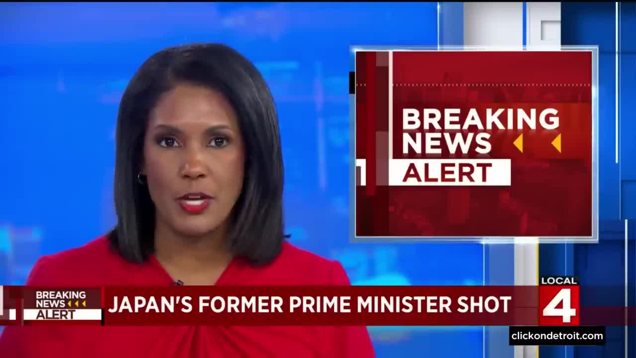Japan's former Prime Minister shot, officials say