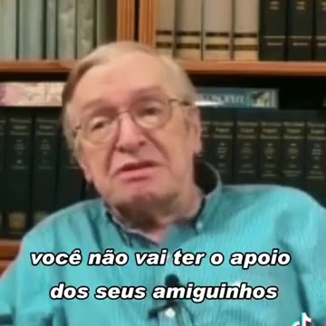 Olavo de Carvalho • (1947-2022,Campinas-SP) Medo de ficar sozinho ? (2023,11,24) 👀🔥☢️