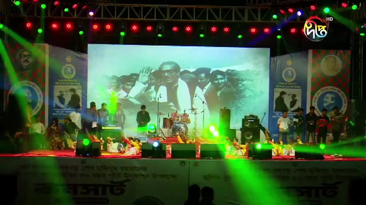 Bangabandhu Sheikh Mujibur Rahman's life story dance