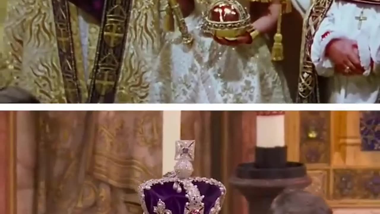 Where is the difference? Coronation Elizabeth II + Charles III