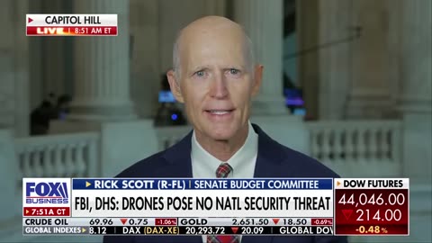 Sen. Rick Scott pressed on whether the DOD is using Chinese-owned drones