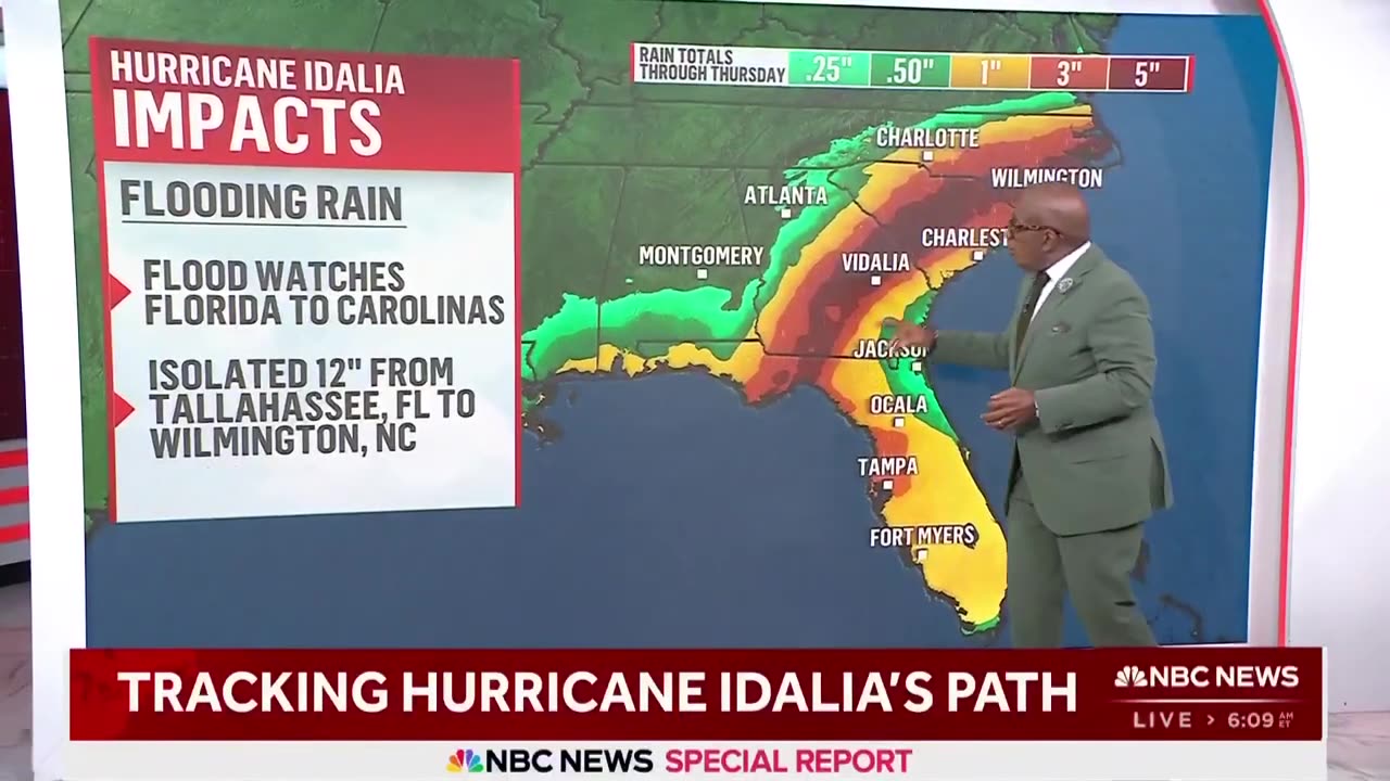 Hurricane Idalia rapidly intensifies into category 4 storm overnight