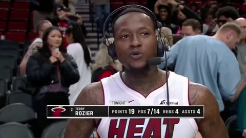 Terry Rozier vs. Portland: 19 points, 7-14 steal,