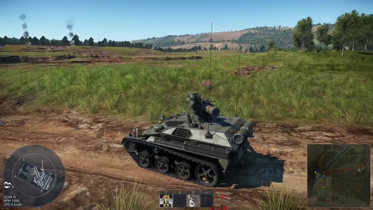 War Thunder Wiesel 1A2 DEV server test drive