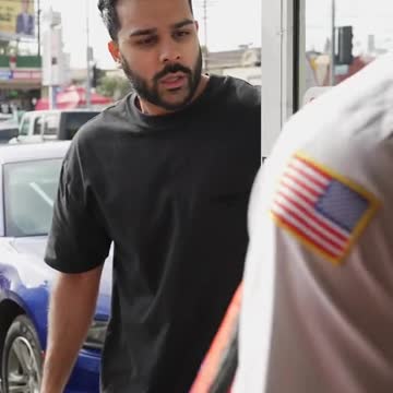 When u get caught holding the door