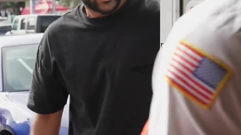 When u get caught holding the door