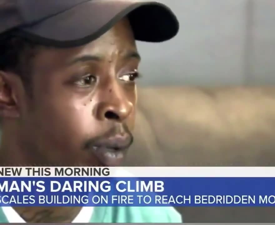Man scales a 19 story building to save bedridden mother