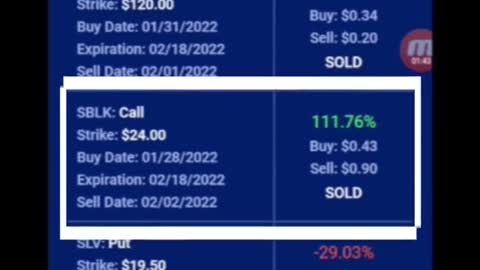 1-mo stock options return of 91.84%?!