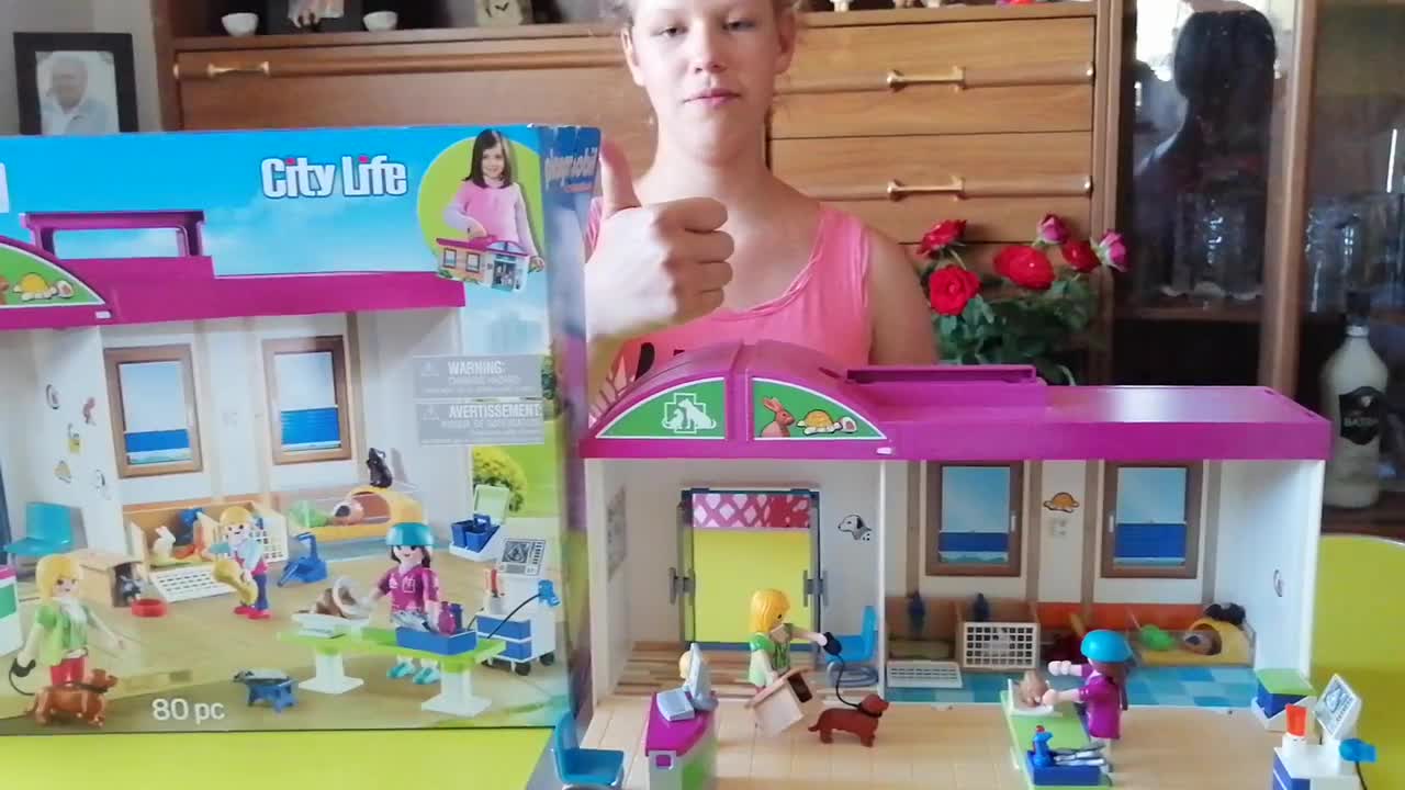 Aufbauvideo Playmobil Tierklinik 70146