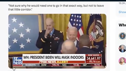 Joker BO'Biden's mask debacle