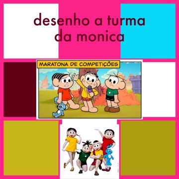 desenho turma da monica 4