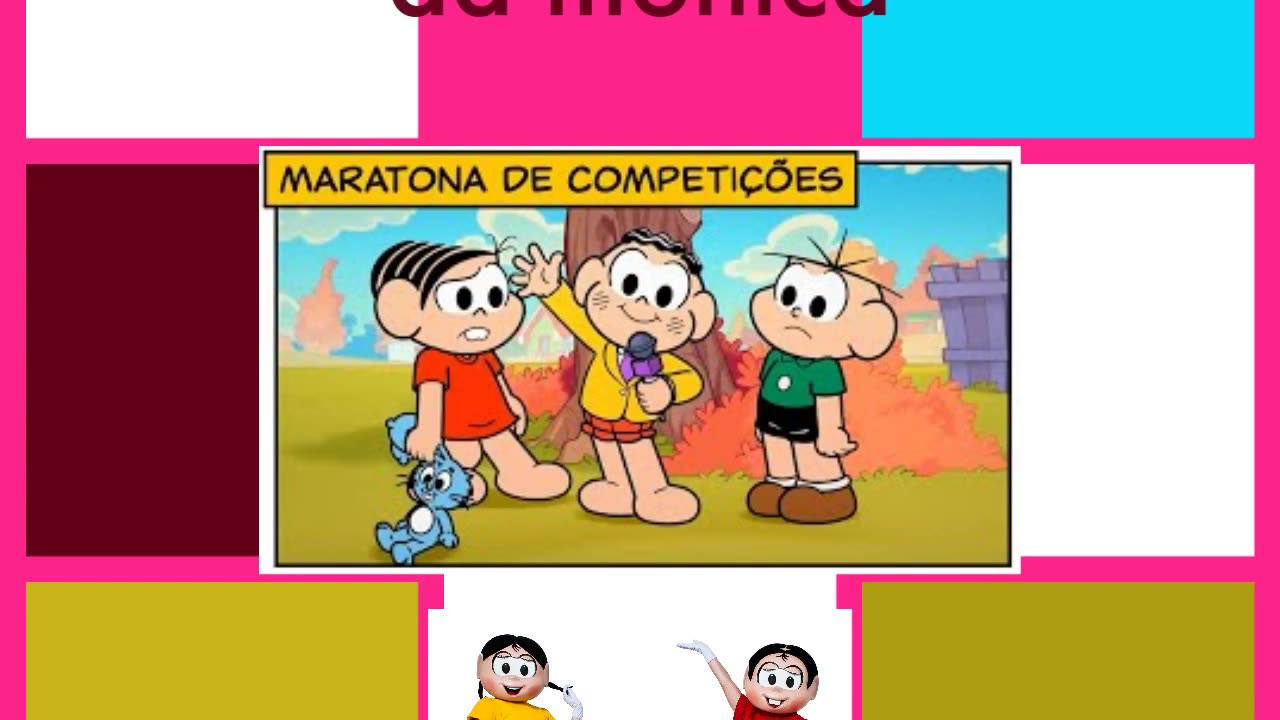 desenho turma da monica 4