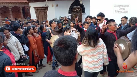 Dhime Baja, Mahalaxmi Jatra, Balambu, Chandragiri, Kathmandu, 2080