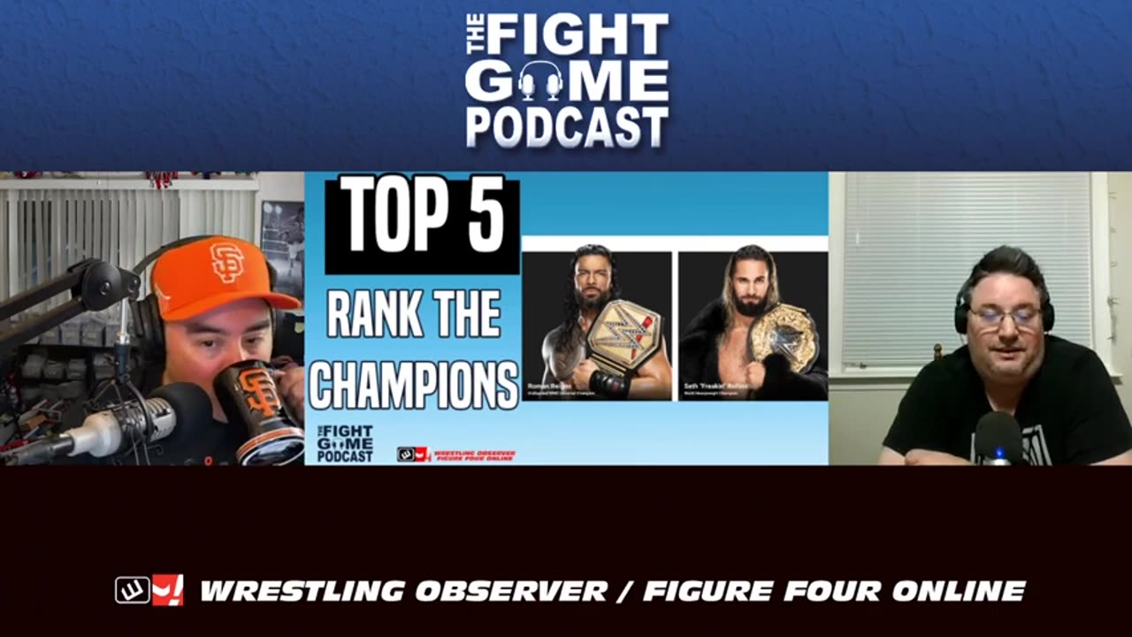 Ranking the WWE champions | The Fight Game Podcast